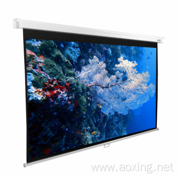 Ceiling mount portable outdoor price of projector screen